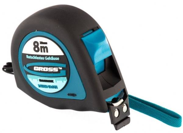 картинка Рулетка  8м/25мм  магнитный обрез.зацеп GROSS "Ergonomisch"/31104/ от компании Иж-туд