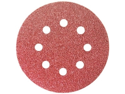 картинка Круг шлифовальный 8 отв. (10шт) 150мм с лип (Р40) MOS-DISTAR /MS-KAS1508P40/ от компании Иж-туд