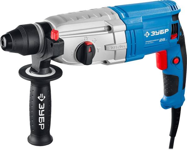 картинка Перфоратор Зубр Профессионал (1200 об/мин, 800 Вт, кейс) /ЗП-28-800 КМ/ от компании Иж-туд