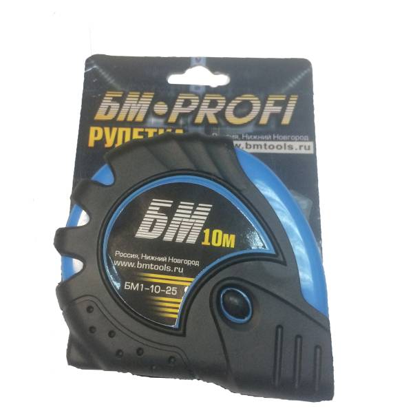 картинка Рулетка 10м "Велюр" БМ 2-10-25 /01254/ от компании Иж-туд