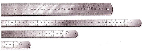 Линейка металлическая 2000 мм с двухстор.шкалой GRIFF