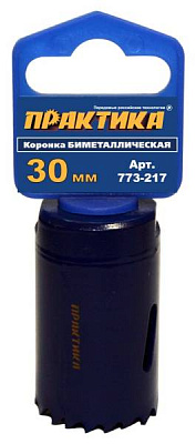 картинка Коронка BIMETAL  ф 30 мм Практика /773-217/ от компании Иж-туд