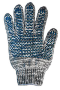 картинка Перчатки х/б 5-ти нитка с ПВХ * (-100) от компании Иж-туд