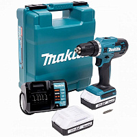 картинка Акк. дрель-шуруповерт MAKITA DF488D002 (18В, 2*1,5Ач, з/у, 42/24 Нм) от компании Иж-туд