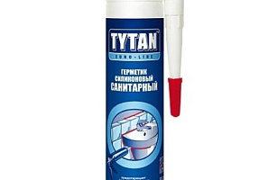 картинка Герметик силиконовый санитар.прозрачный 280мл TYTAN от компании Иж-туд