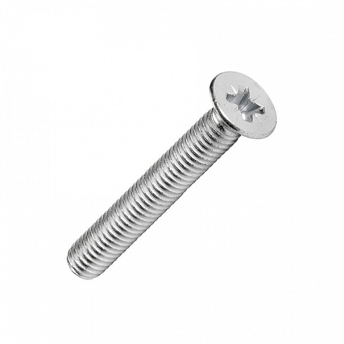 Винт М4х25 РН2 (DIN965) оцинк. с потайной головкой