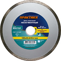картинка Диск алм. отр. сплошной 180 х 22/25,4 мм Практика /030-641/ от компании Иж-туд