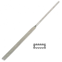 картинка Надфиль алмазный плоский тупоносый АНПТ-160 от компании Иж-туд