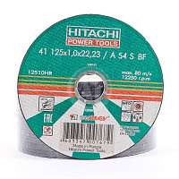 картинка Круг отрезной 125х1,2х22 А54 (HITACHI) * (+25) от компании Иж-туд