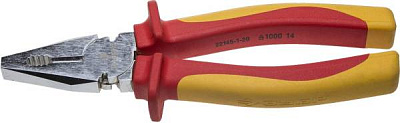 картинка Плоскогубцы комб. 200 мм.изолир. (до 1000В) Зубр /22145-1-20/ * (-3) от компании Иж-туд