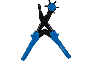 картинка Дырокол д/кожи, 6 в 1 двурычажн.механизм 2-4,5мм Зубр ЭКСПЕРТ /22947/ от компании Иж-туд